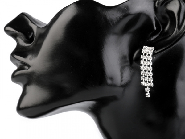 Štrasová souprava - jablonecká bižuterie