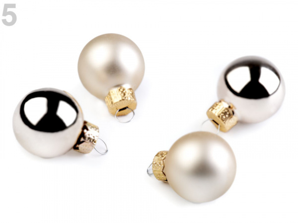 Vánoční baňky Ø25 mm