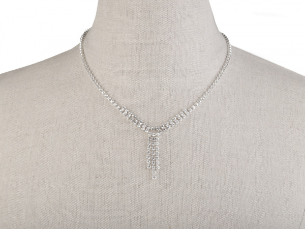 Štrasová souprava - jablonecká bižuterie