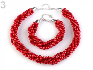 Perlový náhrdelník a náramek