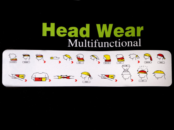 Šátek multifunkční 48x50 cm