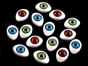 Oči nalepovací 14x19 mm