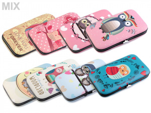 Manikúra v pouzdře sova