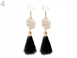 Náušnice z nerezové oceli se střapci