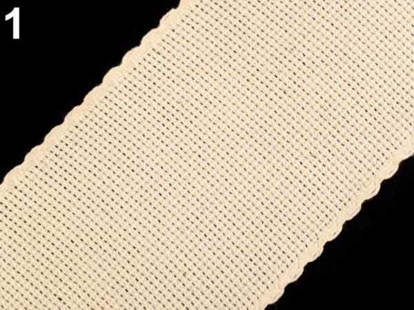 Kanavný pás šíře 75 mm zoubkovka