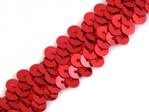 Flitrový prýmek šíře 20 mm elastický