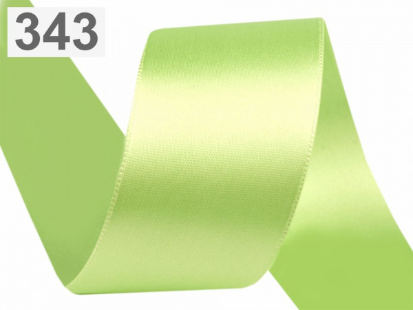 Atlasová stuha oboulící svazky po 5 m šíře 40 mm