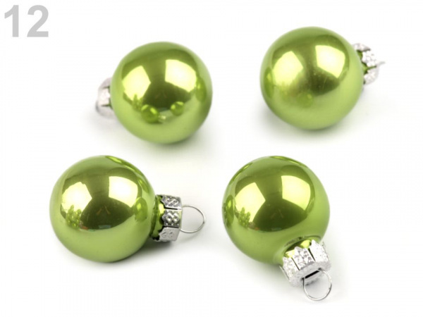 Vánoční baňky Ø25 mm