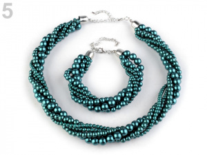 Perlový náhrdelník a náramek