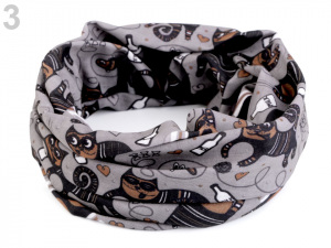 Šátek multifunkční 48x50 cm