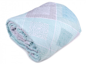 Prošívaný přehoz na postel oboustranný 220x240 cm