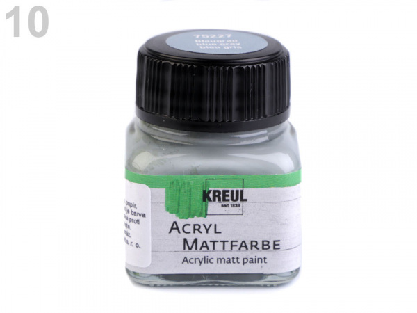 Akrylová barva na malování dekorací a interiérů 20 ml