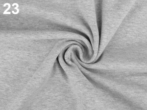 Úplet bavlněný elastický hladký / náplet