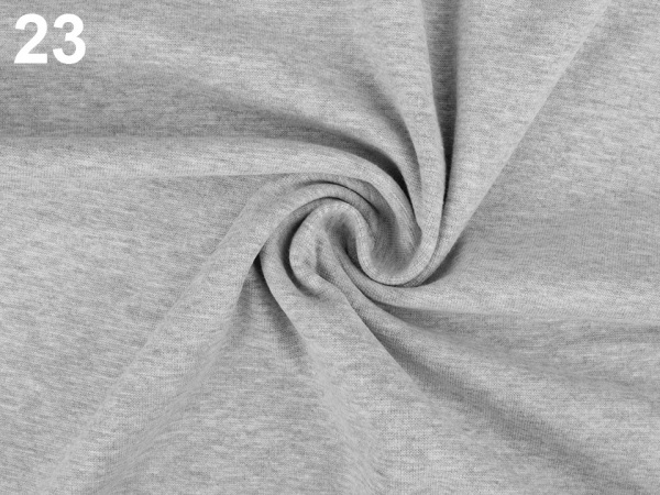 Úplet bavlněný elastický hladký / náplet