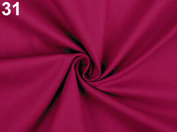 Bavlněná látka jednobarevná