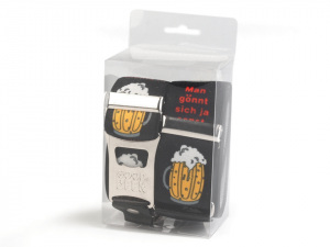 Šle pivní s otvírákem šíře 4 cm délka 120 cm