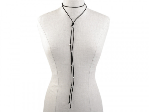 Náhrdelník choker / obojek s korálky