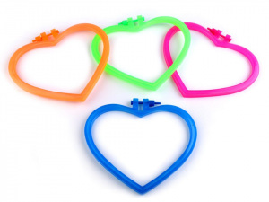 Vyšívací rámeček srdce