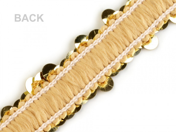 Flitrový prýmek šíře 20 mm elastický