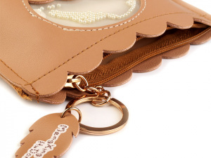 Peněženka / klíčenka s přesýpacím deštníkem