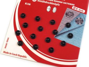 Kovové patentky / stiskací knoflíky