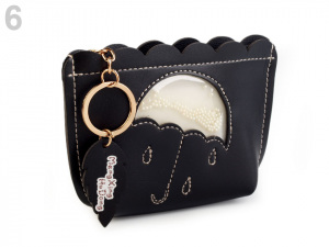 Peněženka / klíčenka s přesýpacím deštníkem