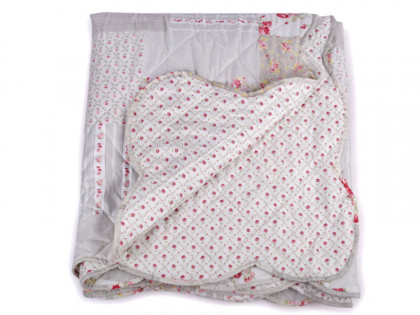 Prošívaný přehoz na postel oboustranný 220x240 cm