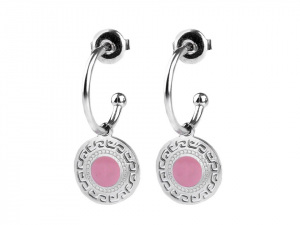 Náušnice z nerezové oceli mandala