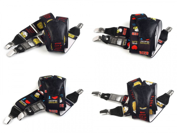 Šle pivní s otvírákem šíře 4 cm délka 120 cm