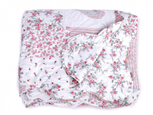 Prošívaný přehoz na postel oboustranný 220x240 cm