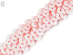 Flitrový prýmek šíře 20 mm elastický