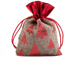 Dárkový pytlík 13x18 cm imitace juty
