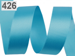 Atlasová stuha oboulící svazky po 5 m šíře 24 mm