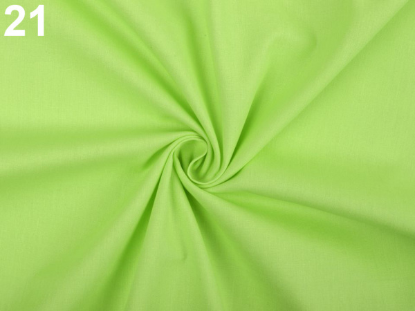 Bavlněná látka jednobarevná