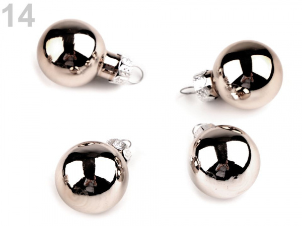 Vánoční baňky Ø25 mm