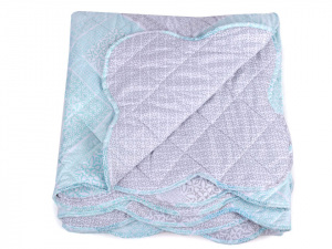 Prošívaný přehoz na postel oboustranný 220x240 cm