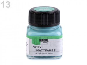 Akrylová barva na malování dekorací a interiérů 20 ml