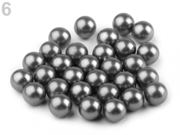 Perly / korálky Ø10 mm k nýtování