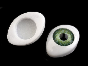 Oči nalepovací 16x23 mm