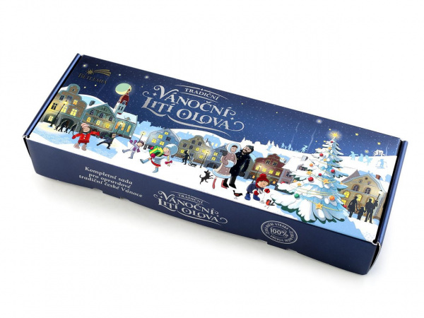 Sada vánoční lití olova