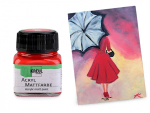 Akrylová barva na malování dekorací a interiérů 20 ml