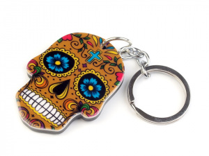Přívěsek na batoh / klíče lebka
