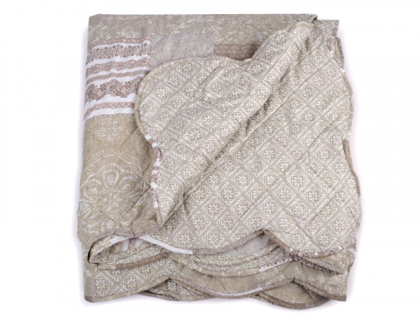 Prošívaný přehoz na postel oboustranný 220x240 cm