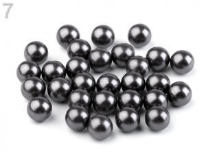 Perly / korálky Ø10 mm k nýtování