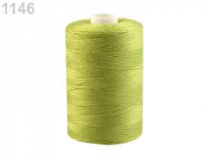 Polyesterové nitě pro overlocky i klasické šití návin 1000 m PES 40/2 James