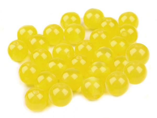 Plastové korálky Kočičí oči Ø8 mm