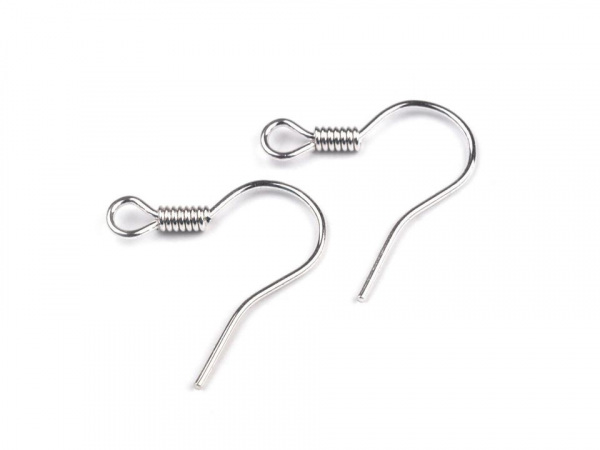 Afroháček výška 15 mm s pružinkou