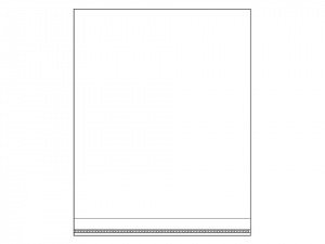 PP sáček s lepicí klopou 20x20 cm