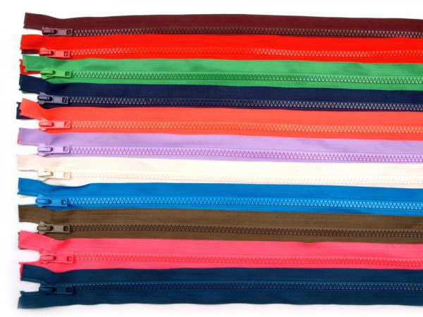 Kostěný zip No 5 délka 70 cm bundový