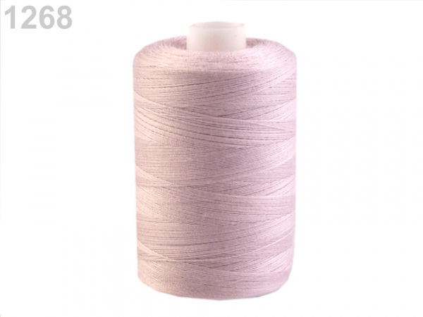 Polyesterové nitě pro overlocky i klasické šití návin 1000 m PES 40/2 James